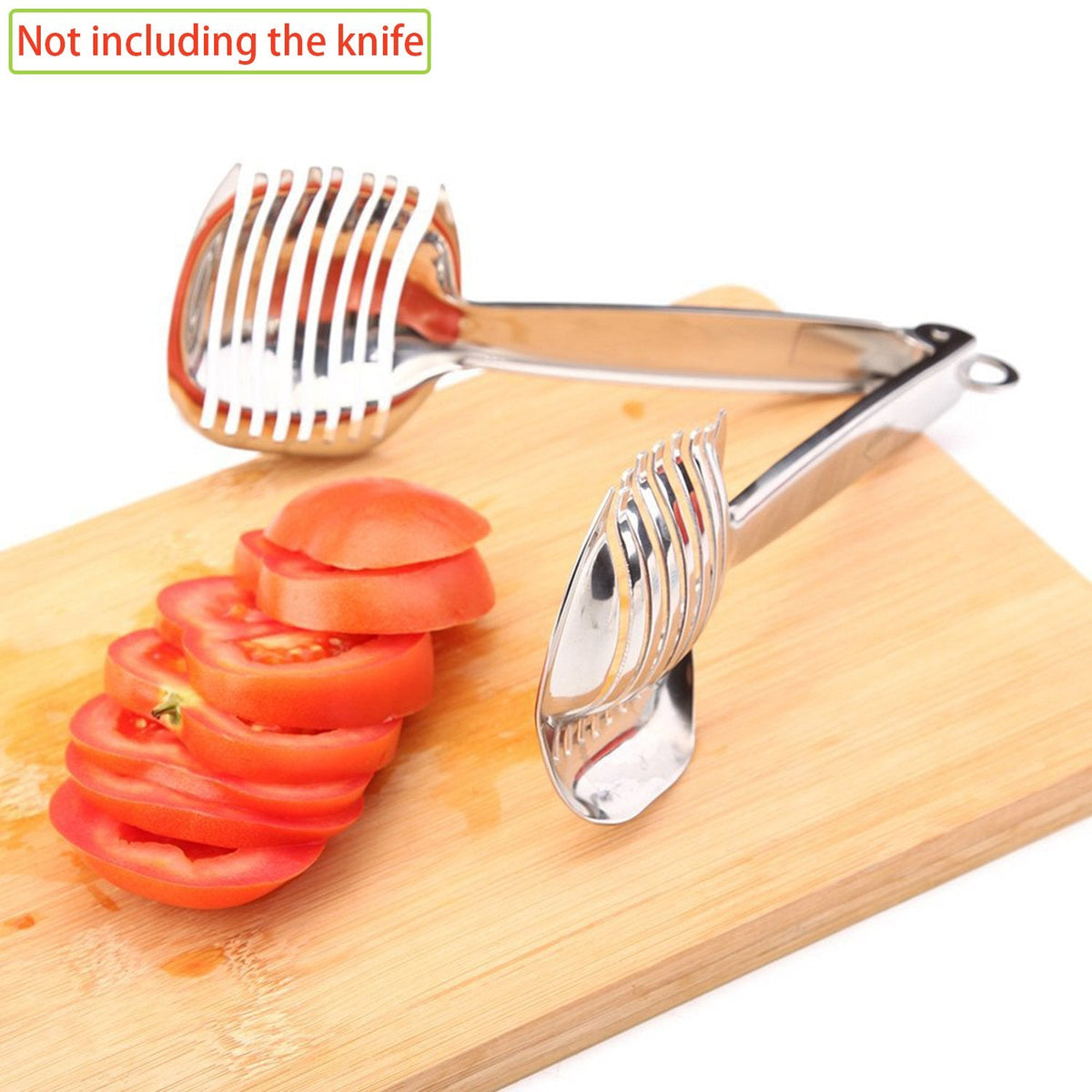 Stainless-Steel Tomato & Produce Slicing Guide