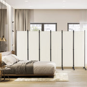 334.5 × 172 cm 6-Panel Rolling Room Divider – 4 Colours