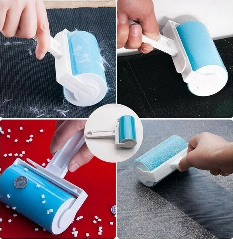 Washable Reusable Lint Roller – 4 Colours