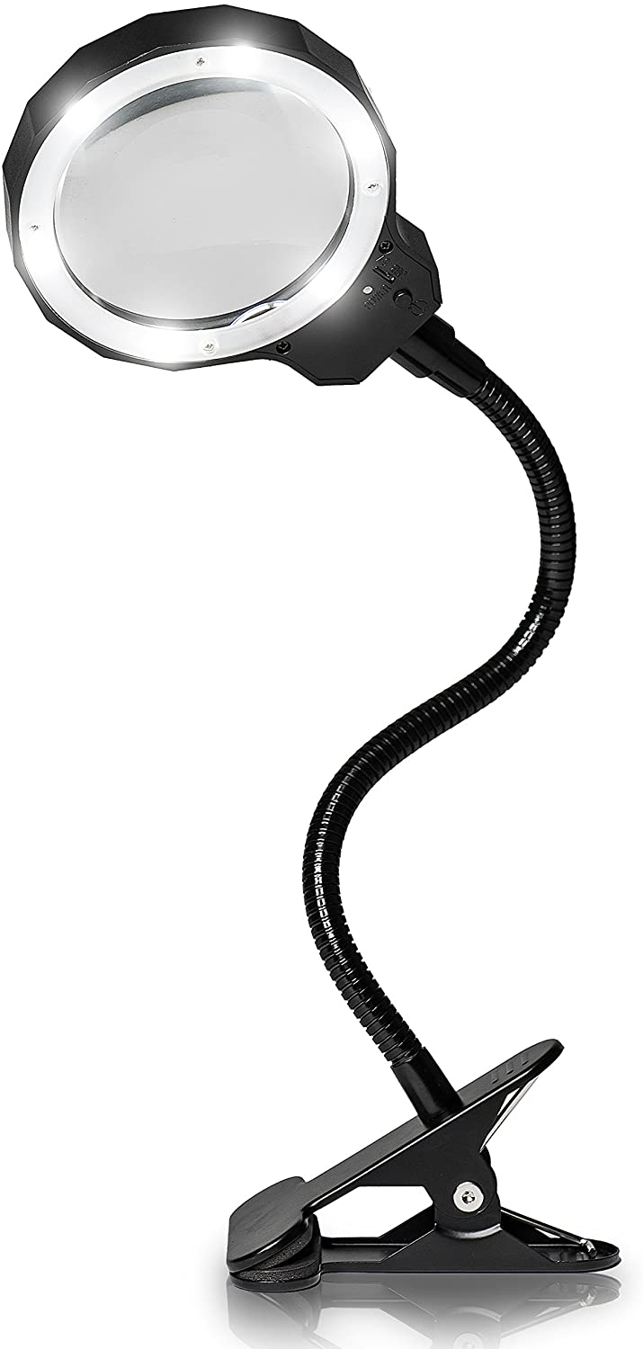 Optics Daylight LED 3X Magnifying Lamp