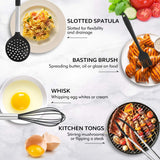 Silicone Kitchen Cooking Utensils Set-17pcs