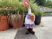 Gardener Duck Garden Statue