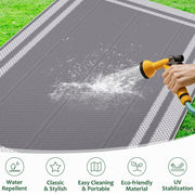 150 × 245 cm Foldable Reversible Outdoor Rug