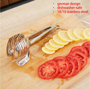 Stainless-Steel Tomato & Produce Slicing Guide