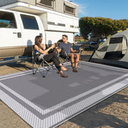 150 × 245 cm Foldable Reversible Outdoor Rug