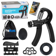 ProHand 5-Piece Grip & Finger Exercise Set