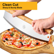 Black Ceramic Pizza Stone Pan Set