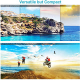 4K WiFi Sports Action Camera + Accessories Set