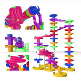 Super Ball Drop Toy, Extra Large Size Activity Tower with Ball Ramp Bridge for Educational and Fun Activity for Toddlers and Children of All Ages - Go, Play Stack and Roll