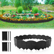 Interlocking Flexible Garden Edging – 20 Pieces