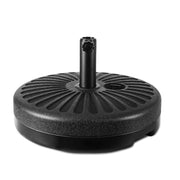 Fillable 23 kg Offset-Umbrella Base – Black