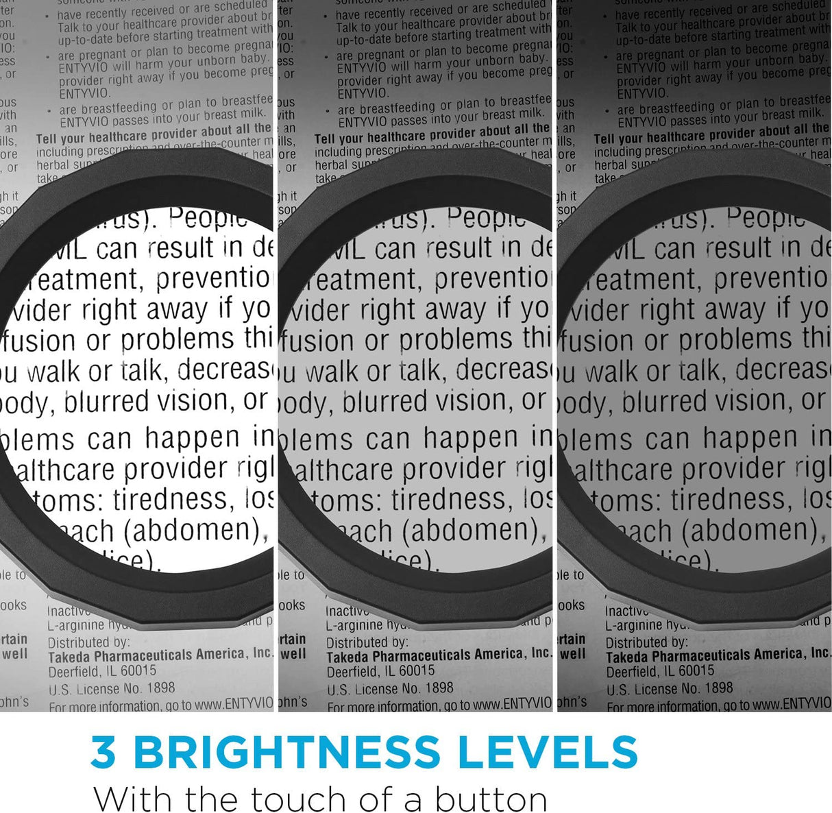 Optics Daylight LED 3X Magnifying Lamp