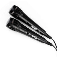RockJam SP150 Bluetooth Karaoke Machine with 2 Wired Microphones