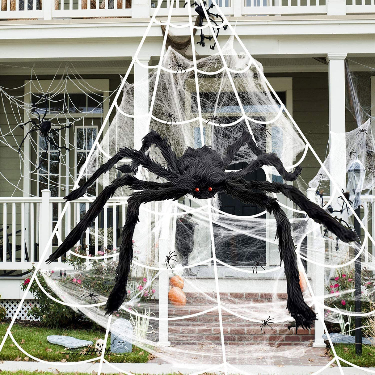 Halloween Spider Web Decoration