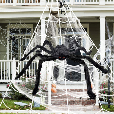 Halloween Spider Web Decoration