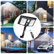 138-LED Solar Motion Wall Light – 4400mAh & 5 Modes