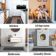2-Piece Washable Kitchen Mat Set – 40 × 60 & 40 × 120 cm