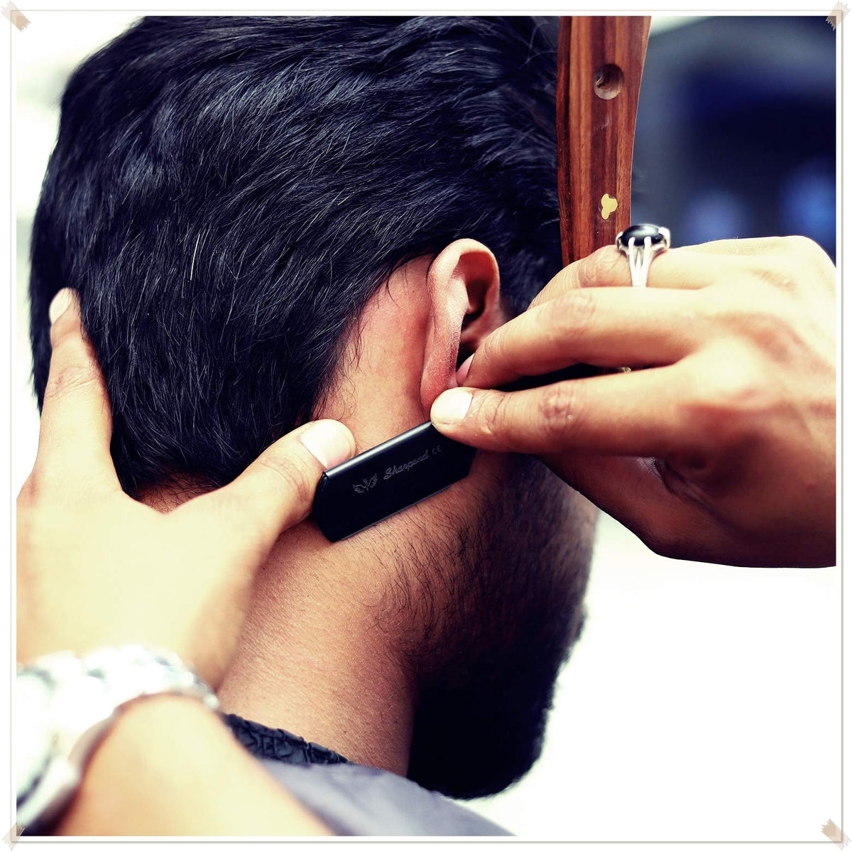 Professional Classic Barber Straight Edge Shaving Razor set