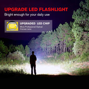 2-Pack S1000 PRO Adjustable-Focus LED Flashlights