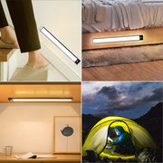 40cm Rechargeable Motion-Sensor Cabinet Light – 69 LED