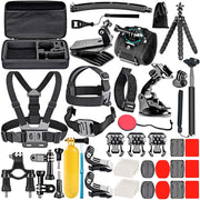 50-in-1 Action-Camera Mounting Accessory Kit