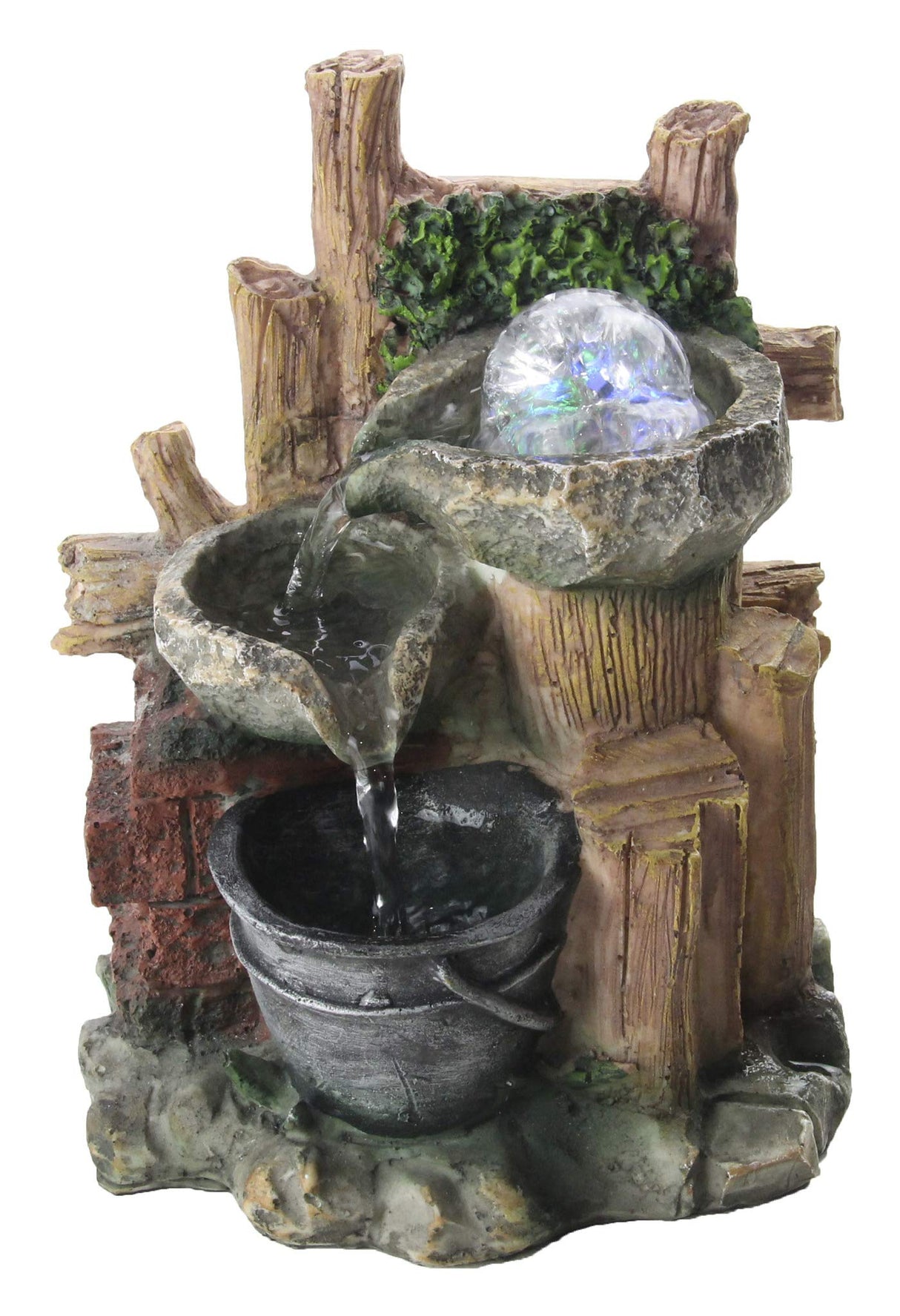 Vivid décor waterfountain