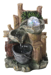 Vivid décor waterfountain