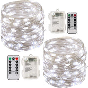 Led String Lights Battery Powered (2 Pack)