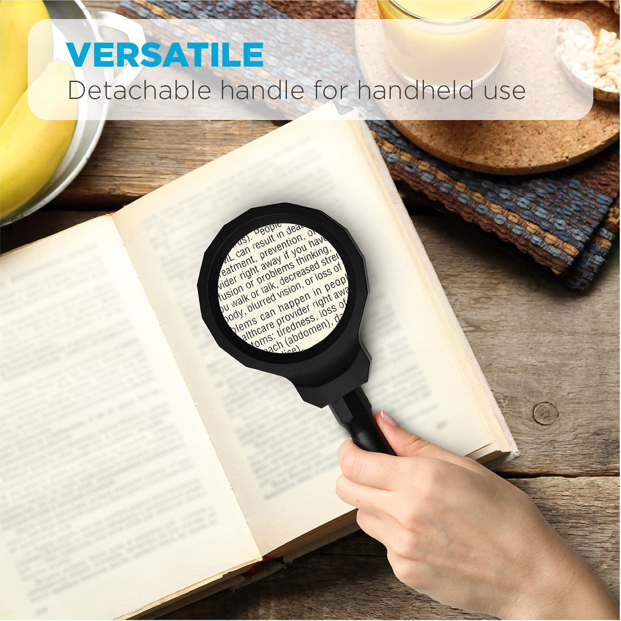 Optics Daylight LED 3X Magnifying Lamp