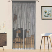 99 × 201 cm Beaded String Door Curtain – 10 Colours