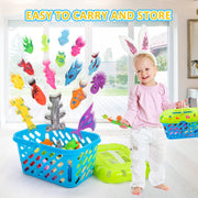 52-Piece Magnetic Fishing Game with Inflatable Pool & Basket