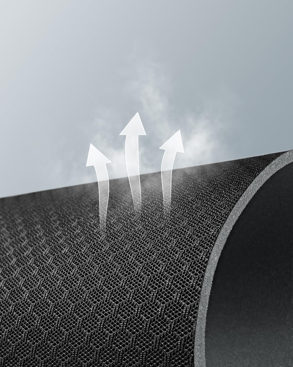 Memory Foam Car Seat Covers, Leather & Mesh Thick Protection, Black Front Cover, Airbag Compatible, Automotive Comfort & Protection for Most Cars, Trucks, SUVs, Black & Memory Foam (SK01055)