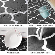 Black Waterproof Cushioned Kitchen Mat – 2 Sizes