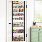 8-Tier Adjustable Over-Door Pantry Organiser
