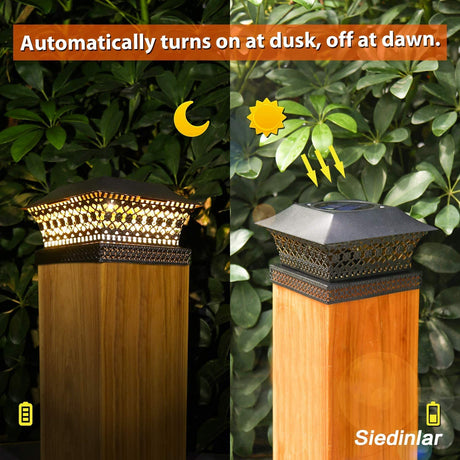 Solar Post Lights