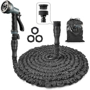 15 m Expandable Garden Hose with 8-Function Nozzle