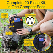 20-in-1 Outdoor Survival & First-Aid Kit