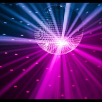 40cm Glass-Tile Mirror Ball – 10mm Facets