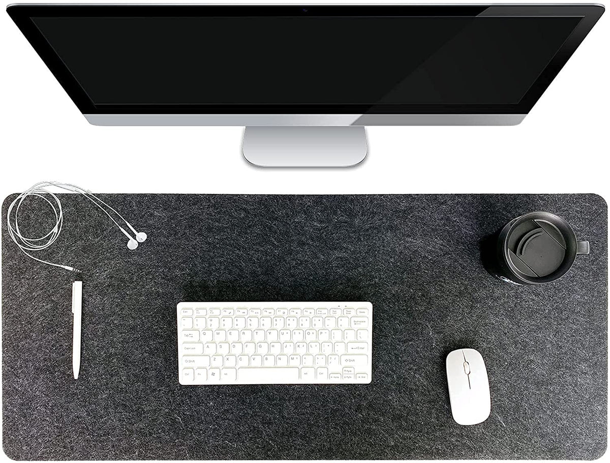 Felt Desk & Mouse Mat – 90 × 40cm or 100 × 40cm