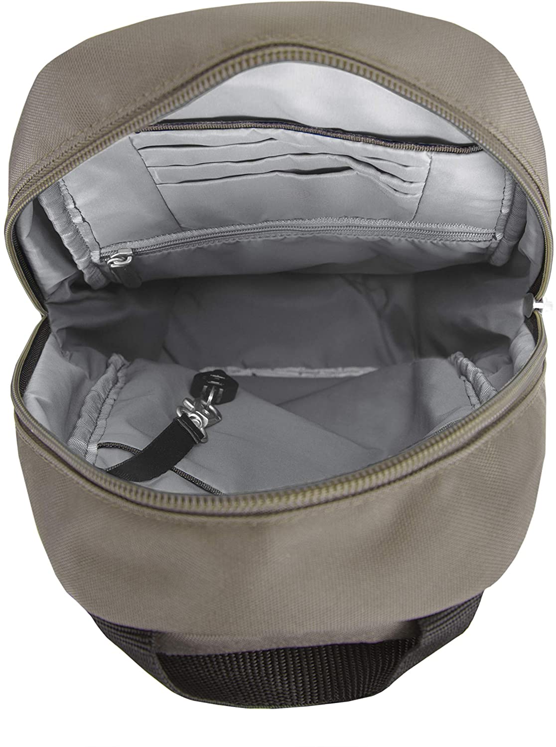 Travelon Classic Sling Bag, Nutmeg, Travelon Anti-theft Classic Sling Bag