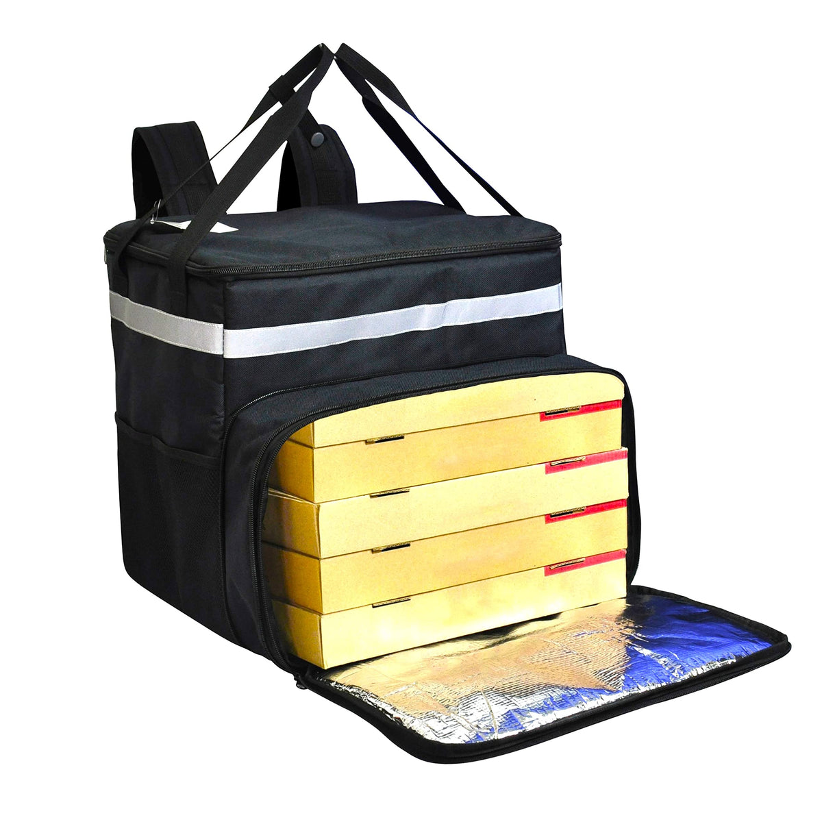 Large Insulated Food-Delivery Backpack