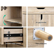 Artiss Shoe Cabinet with 3 Compartments & Drawer – Up to 26 Pairs
