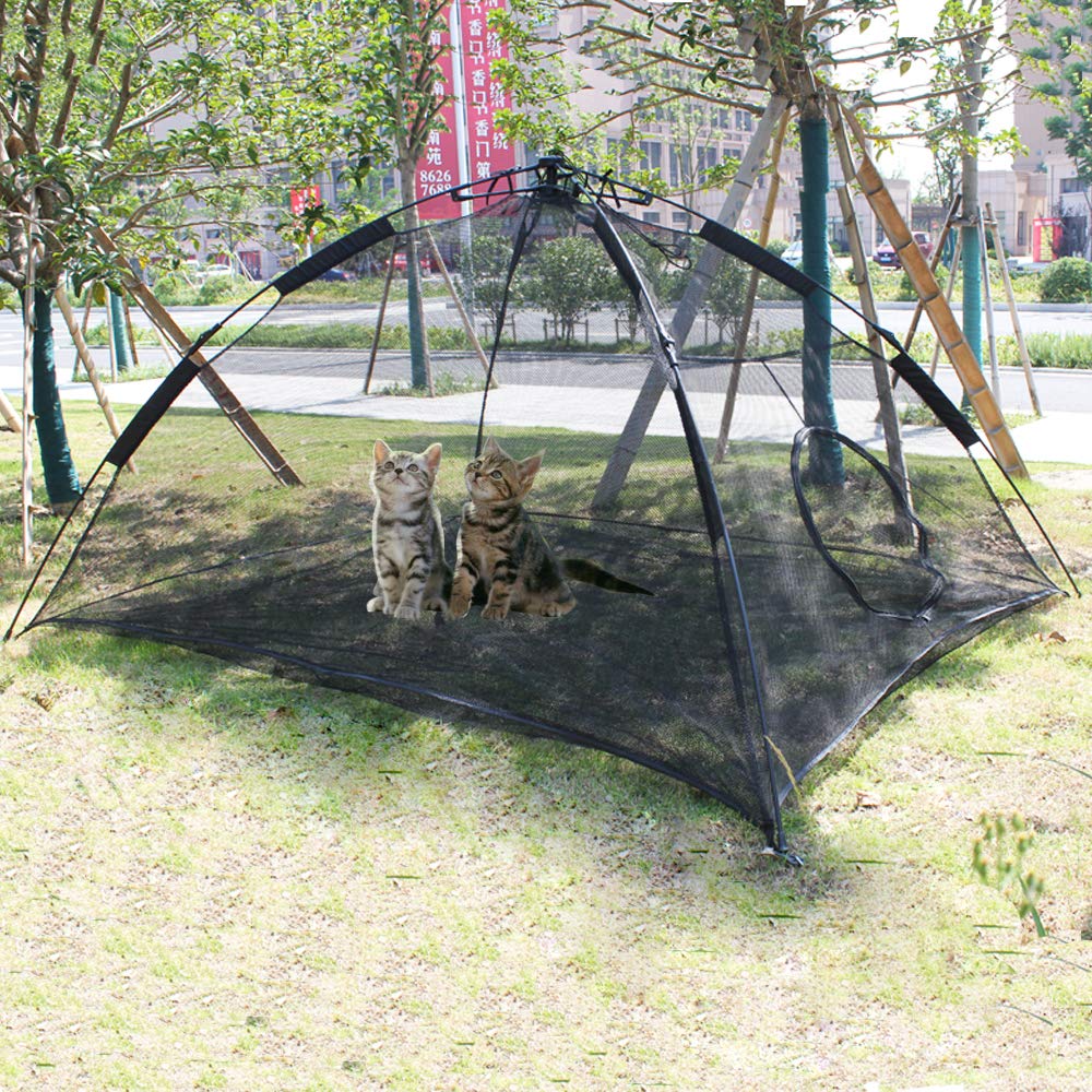 Large Pop-Up Cat Tent & Outdoor Pet Enclosure