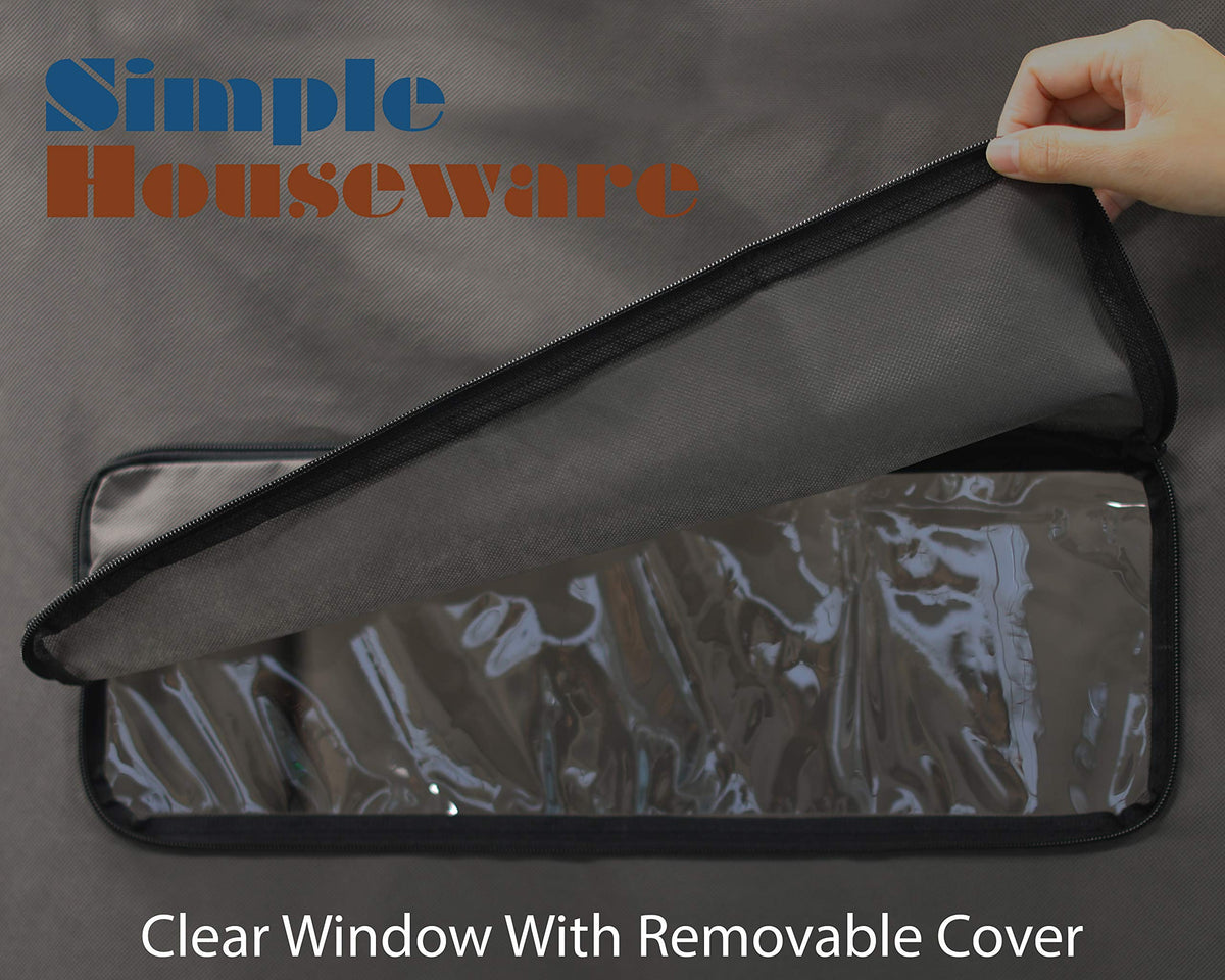 SIMPLE HOUSEWARE Covered Portable Wardrobe – 116.8cm