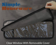 SIMPLE HOUSEWARE Covered Portable Wardrobe – 116.8cm