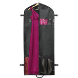 60-Inch Heavy Duty Garment Bag w/Pocket for Suits, Tuxedos, Dresses, Coats