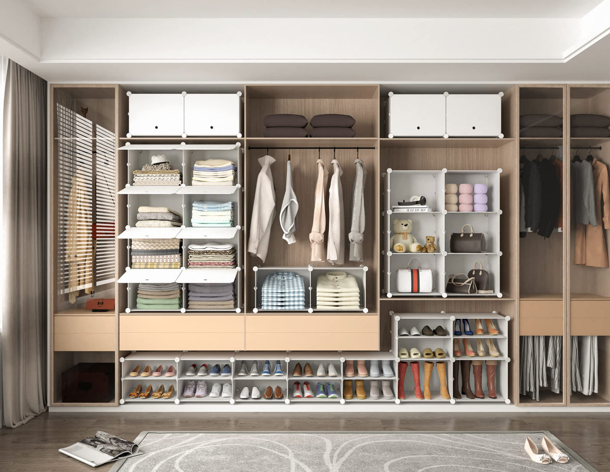 5-Tier Modular Shoe Cabinet – Up to 20 Pairs