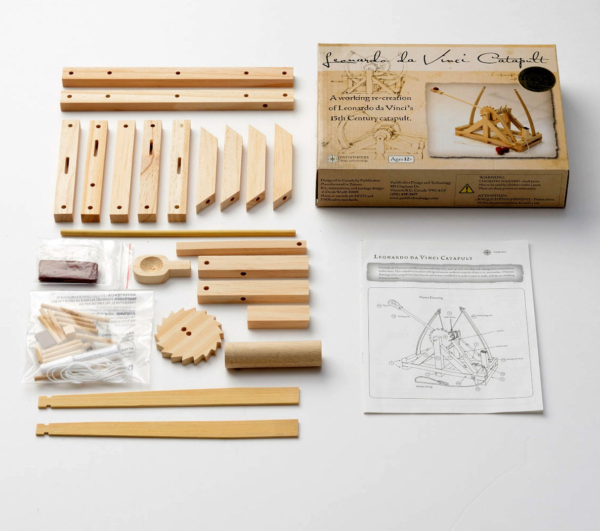 Leonardo da Vinci Catapult Kit