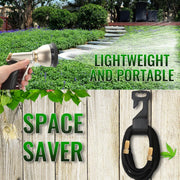 Expandable Garden Hose with 9-Function Zinc Nozzle