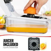 15-in-1 Vegetable Chopper & Slicer Set with 7 Blades